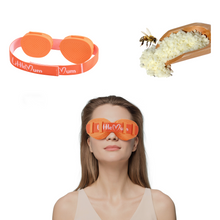 Load image into Gallery viewer, LittleMum Moist-Heat Eye Compress Mask, Aromatherapy, Microwavable
