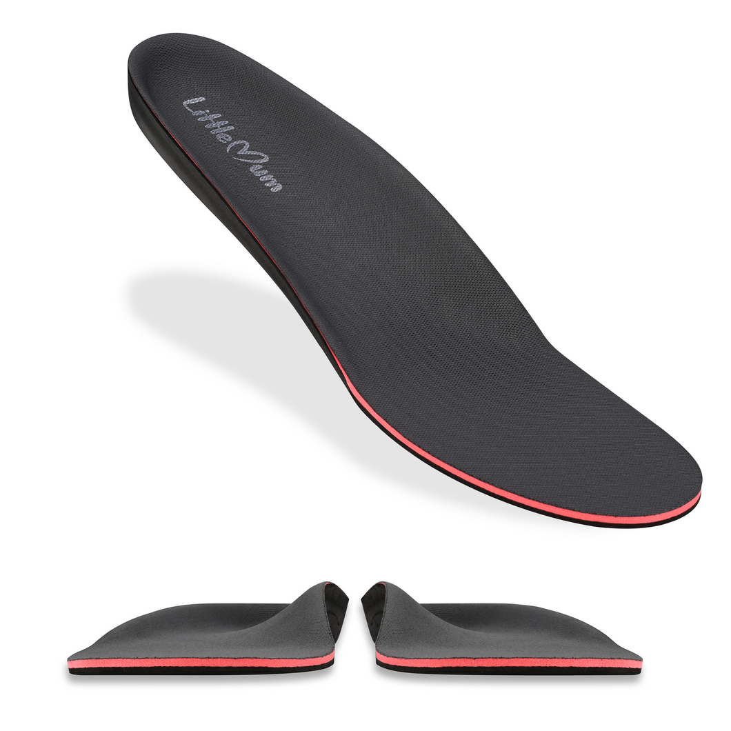 LittleMum Plantar Fasciitis Orthotic Insoles, Ideal for High Arches, Full Length