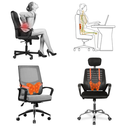 lumbar support, helps ensure proper spine alignment