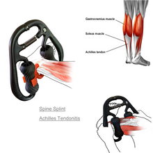 Load image into Gallery viewer, Spring-loaded with an adjustable tension setting, which allows you to dial in the amount of pressure desired, and with two add-ons that you control the placement of the pressure, address deep trigger points, or soften chronically tight muscles, help you prevent and recover from Tendinitis
