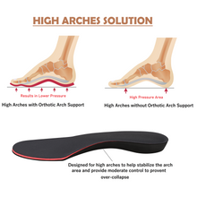 Load image into Gallery viewer, Designed with a built-in shell arch support that will help stabilise arch area, hold foot in natural alignment, provides moderate control to prevent the over-collapse of the arch, with a deep thin heel cup to cradle the heel of the foot and limit excessive ankle movement ensure that your foot maintains a healthy, natural form all day long, no matter what activities you engage in
